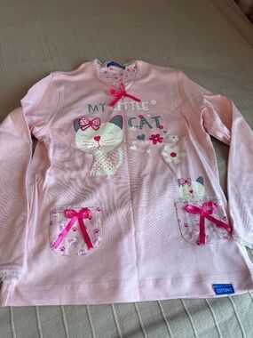 COTTONIL GIRLS COTTON SLEEPING GOWN, SIZE 10, NEW